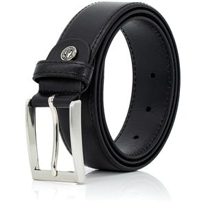 Gürtel Lindenmann Ledergürtel 1000320, schwarz