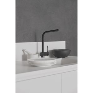 Produktbild für Küchenarmatur Ideal-Standard Ceralook, schwarz