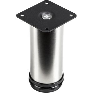 Möbelfuß SO-TECH JIMMY, 117925, silber, Metall
