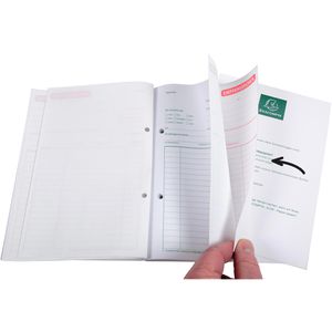 Produktbild für Bautagebuch Exacompta 254B, A4
