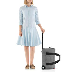 Produktbild für Reisetasche Reisenthel Allrounder Trolley, twist silver, 49 cm