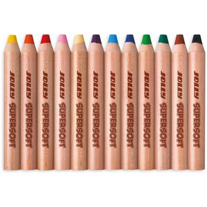 Produktbild für Buntstifte Jolly Supersoft 3 in 1, 5956-0002