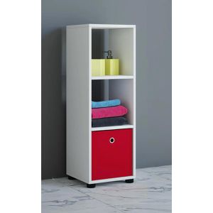 Produktbild für Bücherregal VCM Benas-3, 911049, weiß