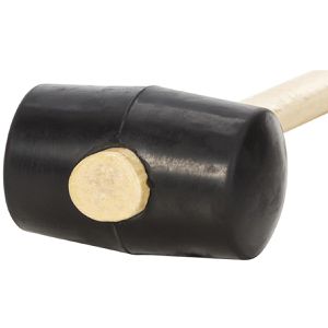Produktbild für Gummihammer Ruthe Gr. 1, 3005460119, Kopf-Ø 55mm