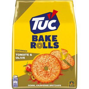 Brotchips TUC Bake Rolls Tomate & Olive, Weizen