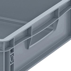 Produktbild für Eurobox AUER EG 64/12, grau, 24 Liter