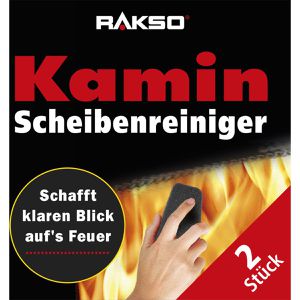 Produktbild für Kaminscheibenreiniger RAKSO 606408, Schwamm