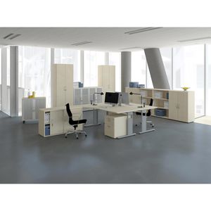 Produktbild für Aktenregal Geramöbel Flex, S-385001-A, aus Holz