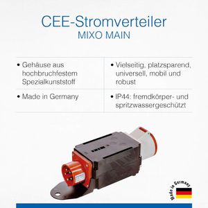 Produktbild für CEE-Stromverteiler as-Schwabe Mixo Main, mobil, für außen