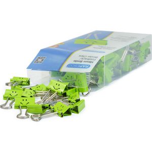 Produktbild für Foldbackklammern RAPESCO 1423, Smile, 19mm