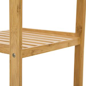 Produktbild für Badregal Relaxdays 10016109, aus Bambus, braun