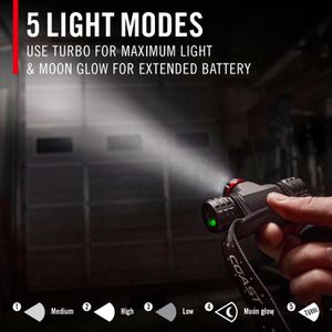 Produktbild für Stirnlampe Coast XPH30R LED, wiederaufladbar