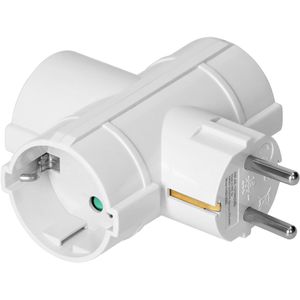 Produktbild für Steckdosenadapter Orno AE-13184, weiß
