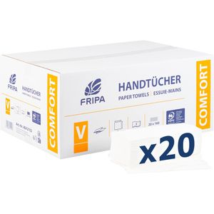 Papierhandtücher Fripa Comfort, 4042102, 2-lagig
