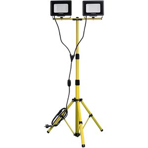 Baustrahler Luxula LX400170, LED, Netzbetrieb mit 3 m Kabel