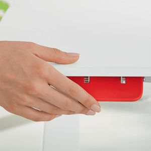 Produktbild für Schreibtischaufsatz Leitz Ergo Cosy, 65320085, grau