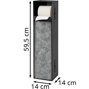 Produktbild für WC-Garnitur hansgrohe XtraStoris Rock, 56062670