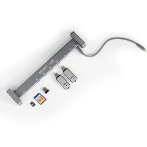 Produktbild für Dockingstation Hama 9in1-USB-C-Docking-Station