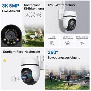 Produktbild für Überwachungskamera Tapo C530WS, außen
