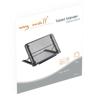 Produktbild für Tablet-Halterung myWall HT 5, schwarz, für Tisch