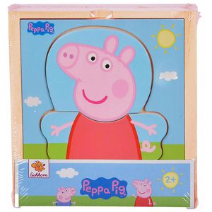 Produktbild für Motorikspielzeug Eichhorn Peppa Pig Umziehpuzzle