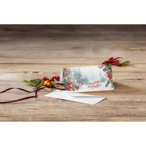 Produktbild für Weihnachtskarte Sigel DS645, Scandinavian Snow