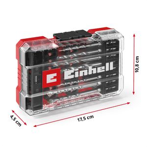Produktbild für Bohrer-Bit-Set Einhell M-Case Uni, 108763