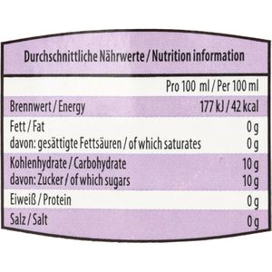 Produktbild für Saft Durstlöscher Blaubeer-Vanille-Geschmack