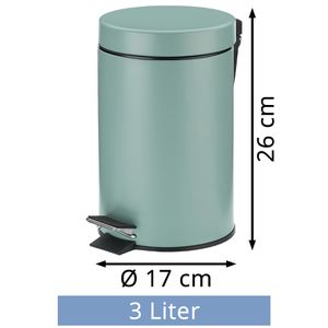 Produktbild für Mülleimer Kela Monaco, 24287, jadegrün