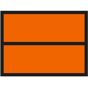 Gefahrgutaufkleber Boxlab Warntafel leer