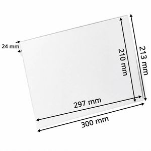 Produktbild für Kennzeichnungstasche Durable 116319, A4 quer
