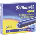 Füllertinte Pelikan 4001 TP6, königsblau