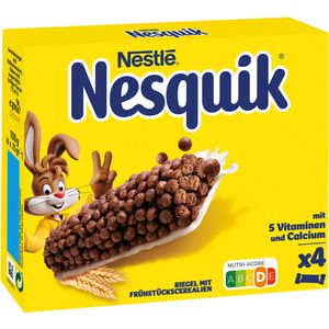 Nesquik Müsliriegel, je 25g, 4 Riegel