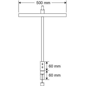 Produktbild für Schreibtischlampe Alco 940, schwarz, LED, dimmbar