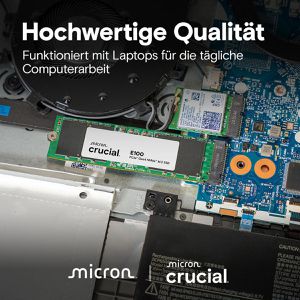 Produktbild für Festplatte Crucial E100, CT480E100SSD8