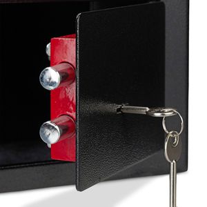 Produktbild für Tresor Relaxdays 10027255 schwarz