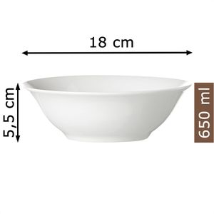 Produktbild für Müslischale Ritzenhoff&amp;Breker Snap Bianco