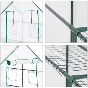 Produktbild für Gewächshaus Relaxdays 10023332, 1,92 m² Fläche