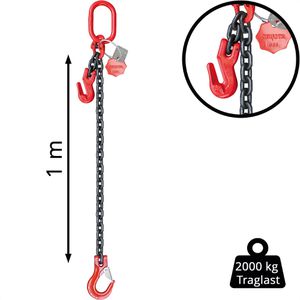 Produktbild für Kettengehänge SEWOTA Traglast 2 t, 1-Strang