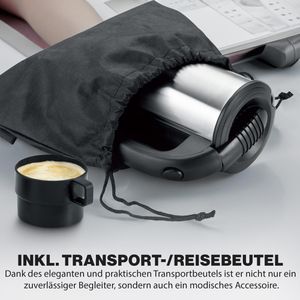 Produktbild für Wasserkocher Clatronic WKR3624 Reisekocher, silber