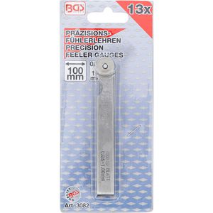Produktbild für Fühlerlehre BGS-technic 3082, aus Federstahl, konisch