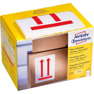 Produktbild für Hinweisetiketten Zweckform Symbol Hier oben