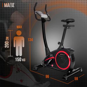Produktbild für Ergometer Christopeit AL 2, 9 kg Schwungmasse, Upright-Bike