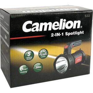 Produktbild für Handscheinwerfer Camelion Spotlight S32, dimmbar, mit Batterie