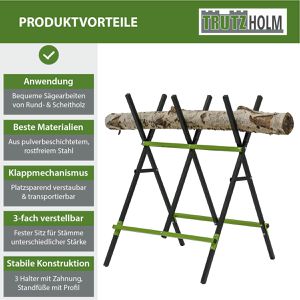 Produktbild für Sägebock Trutzholm 28620, Metall