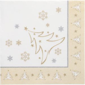 Produktbild für Servietten Papstar Royal Collection X-Mas Elegance