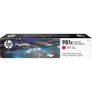 Tinte HP 981X, L0R10A magenta