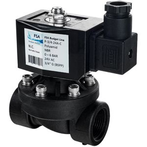 Produktbild für Magnetventil FSA Budget P-3/4-24A-C, 3/4 Zoll
