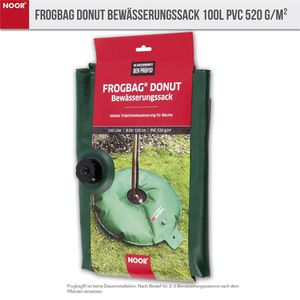 Produktbild für Baumbewässerungssack NOOR Frogbag Donut, 6-8 Stunden,100 Liter