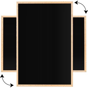 Produktbild für Kreidetafel ALLboards TM64BKB, schwarz, magnetisch